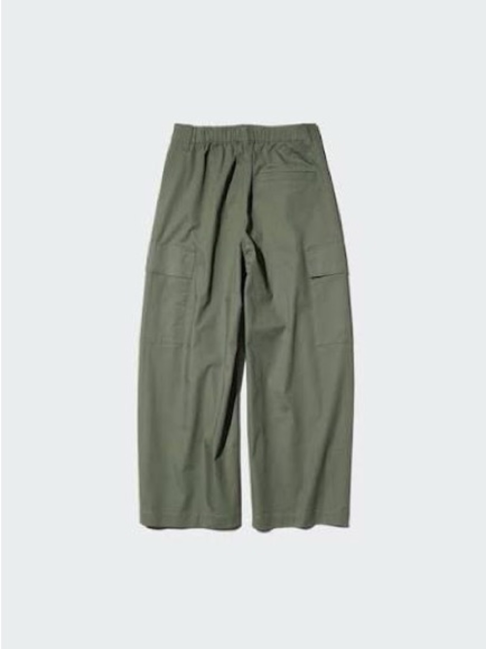 Uniqlo viral barrel Green Utility Cargo Pants